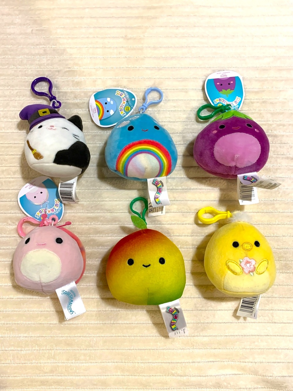 Squishmallows Clip-On Bundle